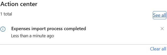 Expense Report Integration app