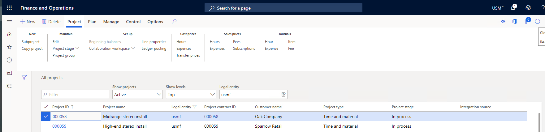 Project Email Notifications