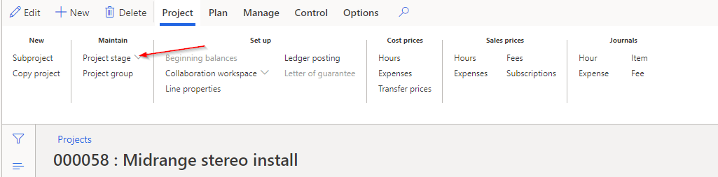 Project Email Notifications
