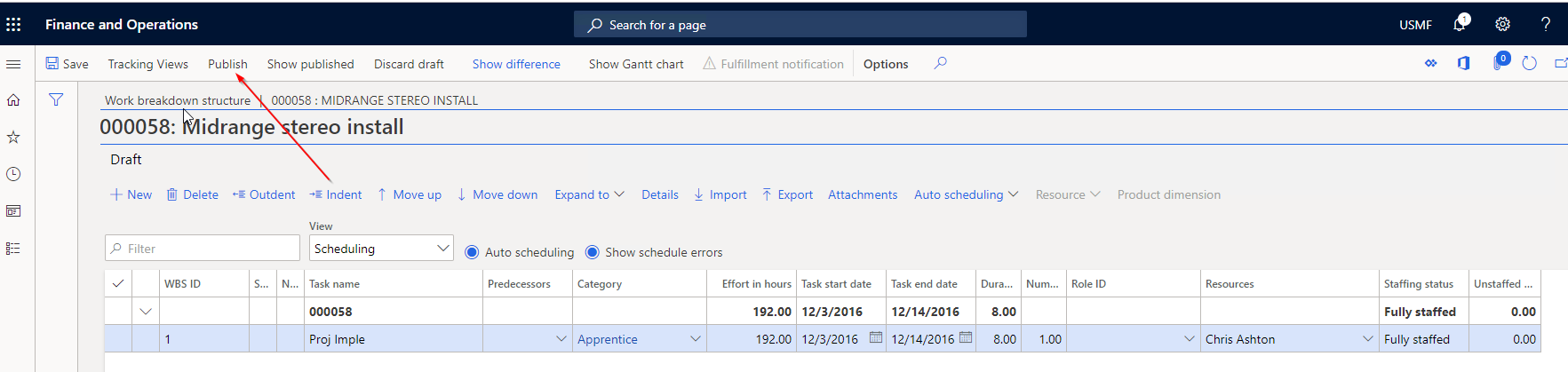 Project Email Notifications